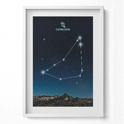 Tablou rama modern Constelația zodiacală Capricorn