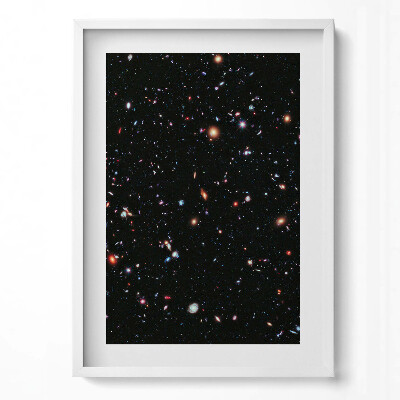 Tablou living cu rama modern Fotografie NASA - spațiu înstelat