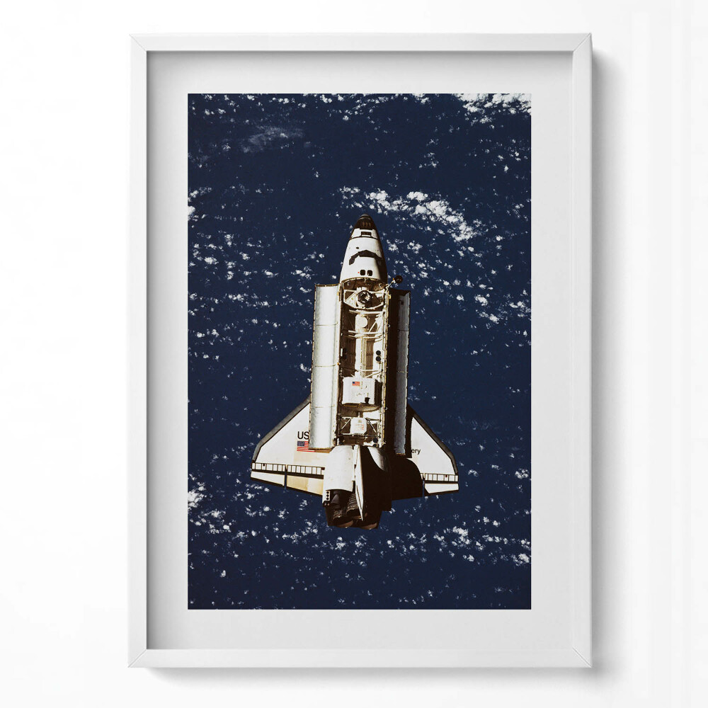 Tablou rama modern navă spațială NASA