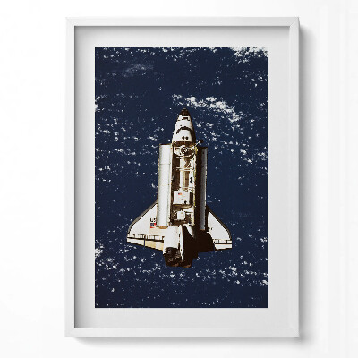 Tablou rama modern navă spațială NASA