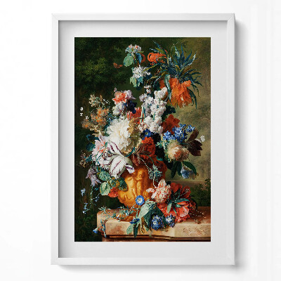 Tablou rama modern Pictura florilor într-o vază