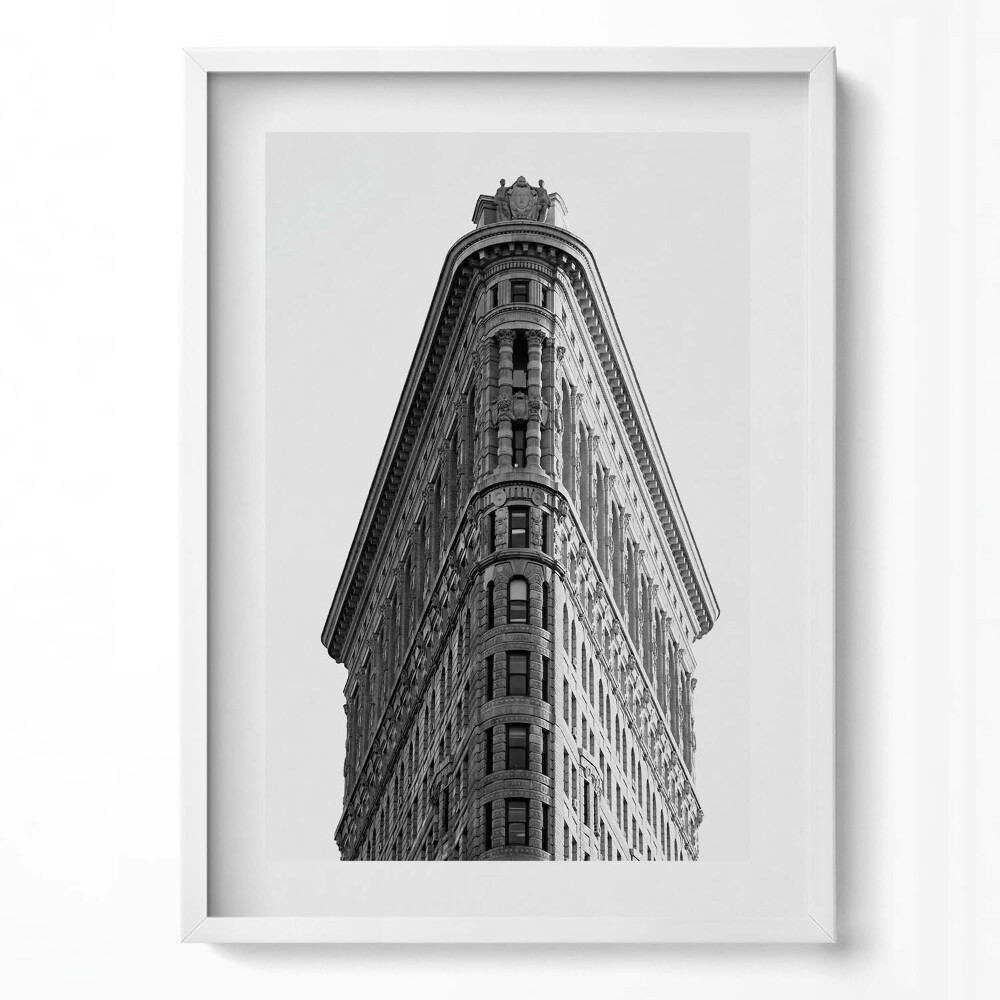 Tablou rama modern Clădire simetrică