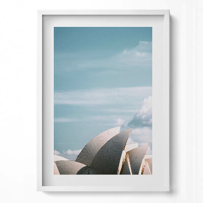 Tablou living cu rama modern Sydney, Australia, Minimalism