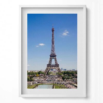 Tablou rama modern Peisaj Turnul Eiffel Paris Franța