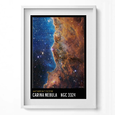 Tablou rama modern Poster cu tematică spațială, fotografie NASA