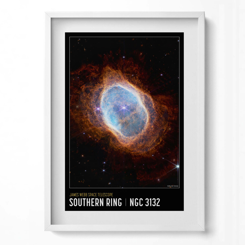 Tablou living cu rama modern Poster cu tematică spațială, fotografie NASA