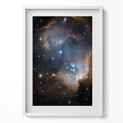 Tablou rama modern Spațiu foto NASA și stele