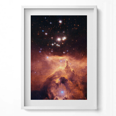 Tablou rama modern Cer și spațiu stelar