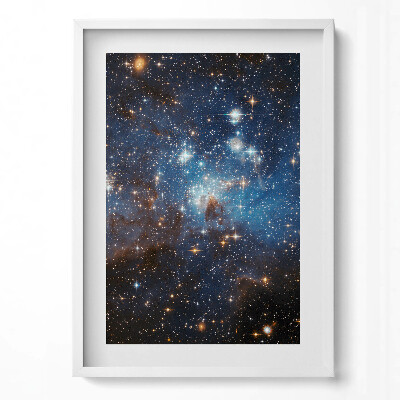 Tablou living cu rama modern Cer și spațiu stelar