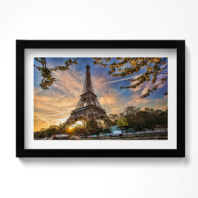 Tablou living cu rama original Turnul Eiffel din Paris