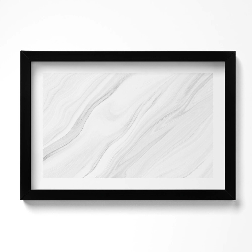 Tablou living cu rama original Marmură delicată