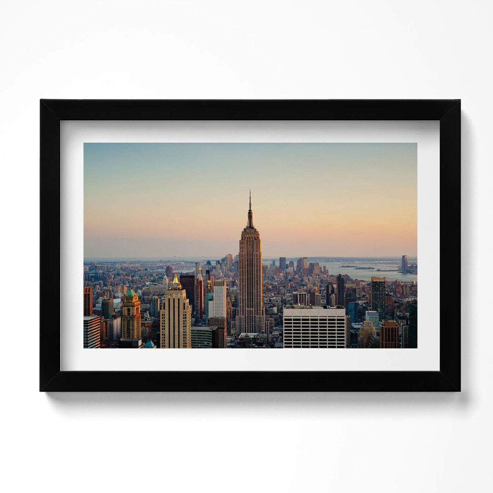 Tablou rama original Panorama orașului New York