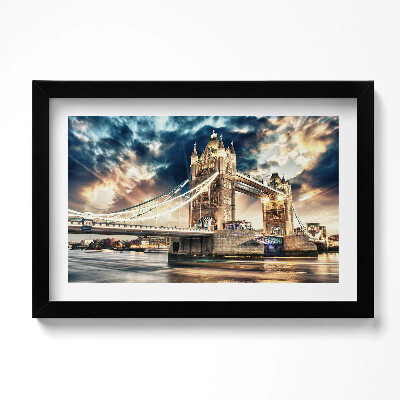 Tablou living cu rama original Podul Turnului din Londra