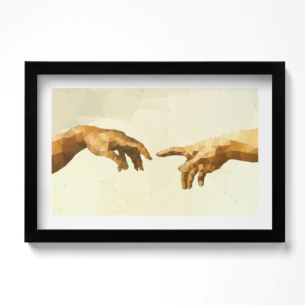 Tablou rama original Crearea lui Adam