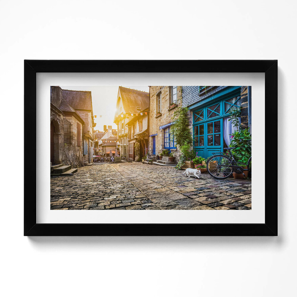 Tablou rama original Strada Orașului Vechi