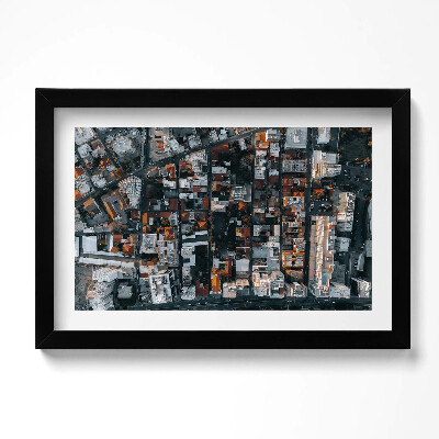 Tablou living cu rama original Vedere de sus Limassol Cipru