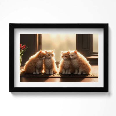 Tablou rama original Pisicuțe dulci