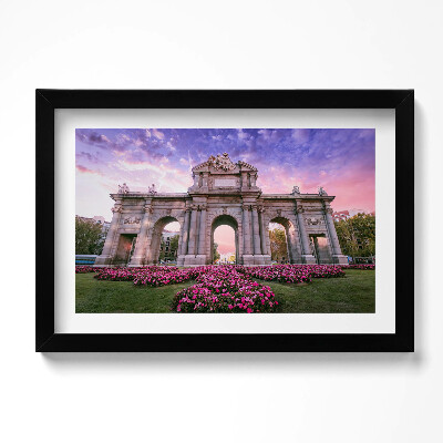 Tablou rama original Uși Alcala Madrid Spania