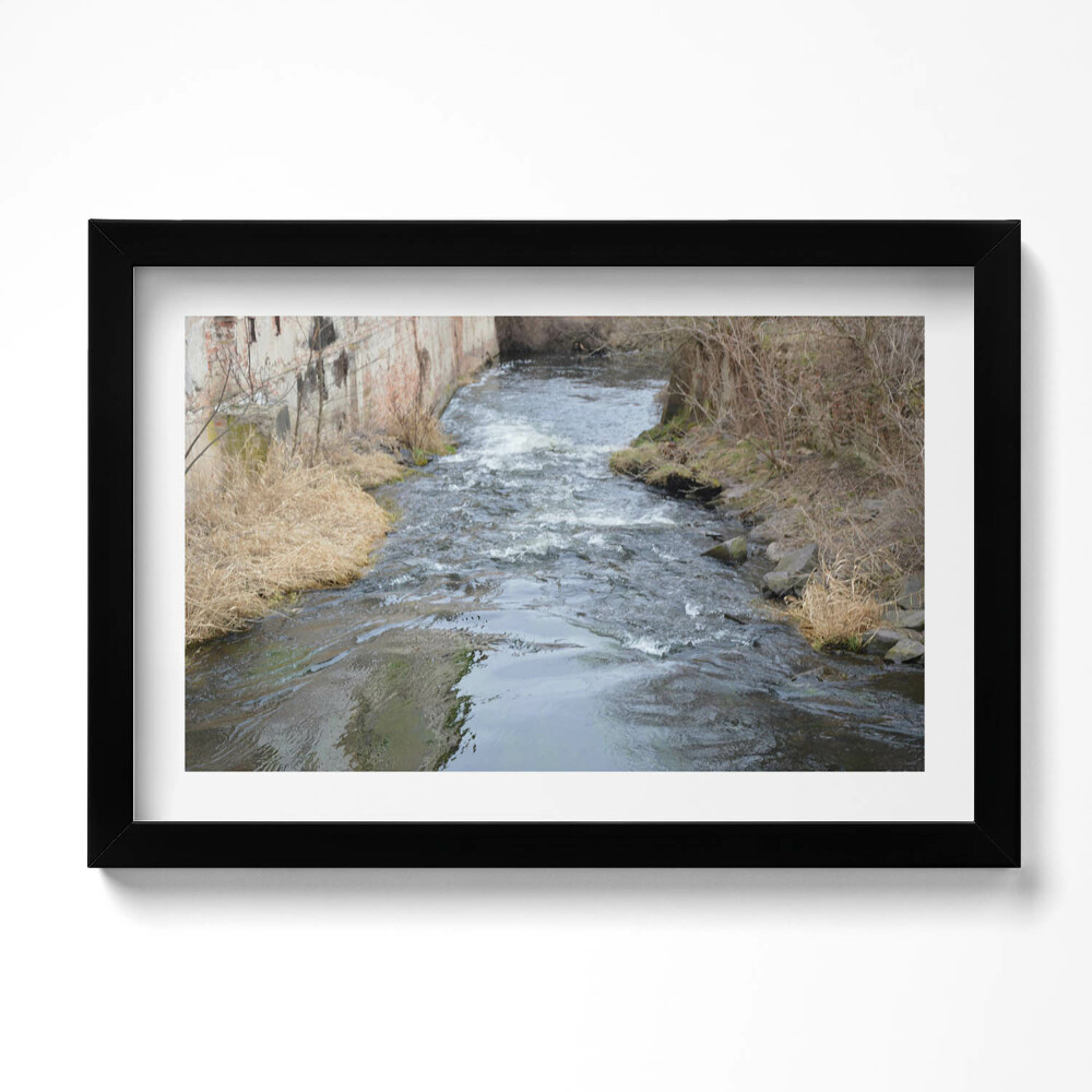 Tablou rama original Râul Morava