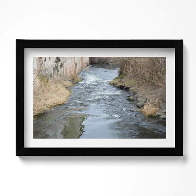 Tablou rama original Râul Morava