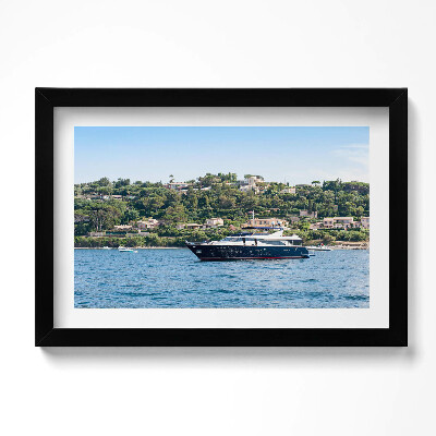 Tablou rama original Saint-Tropez, Provence, Franța