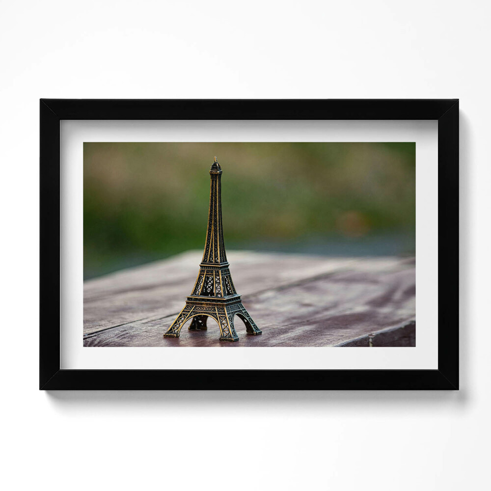 Tablou living cu rama original Suvenir Turnul Eiffel