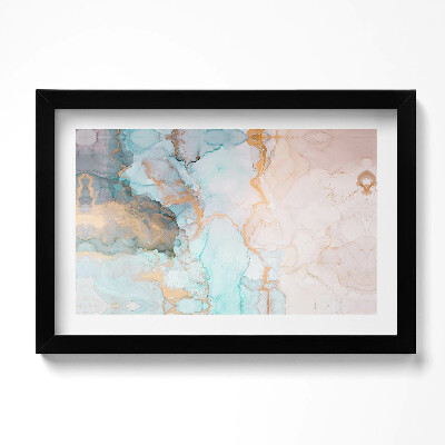 Tablou living cu rama original Marmură abstractă