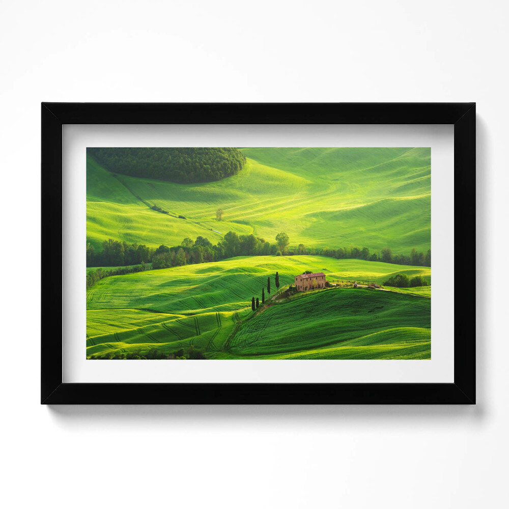 Tablou living cu rama original Peisaj natural frumos Italia