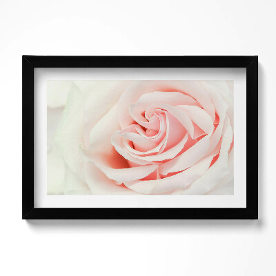 Tablou rama original Prim-plan al petalelor de trandafir