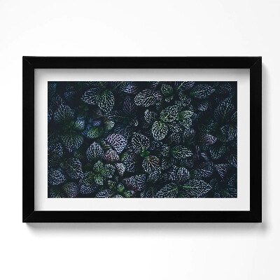 Tablou rama original Frunze sălbatice întunecate