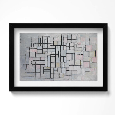 Tablou rama original Artă modernă - Schiță geometrică