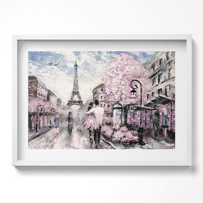 Tablou rama excepţional Paris și Turnul Eiffel