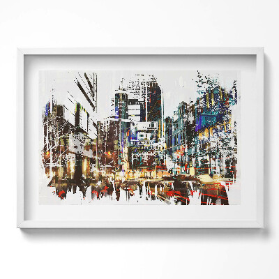 Tablou rama excepţional New York - un oraș plin de viață