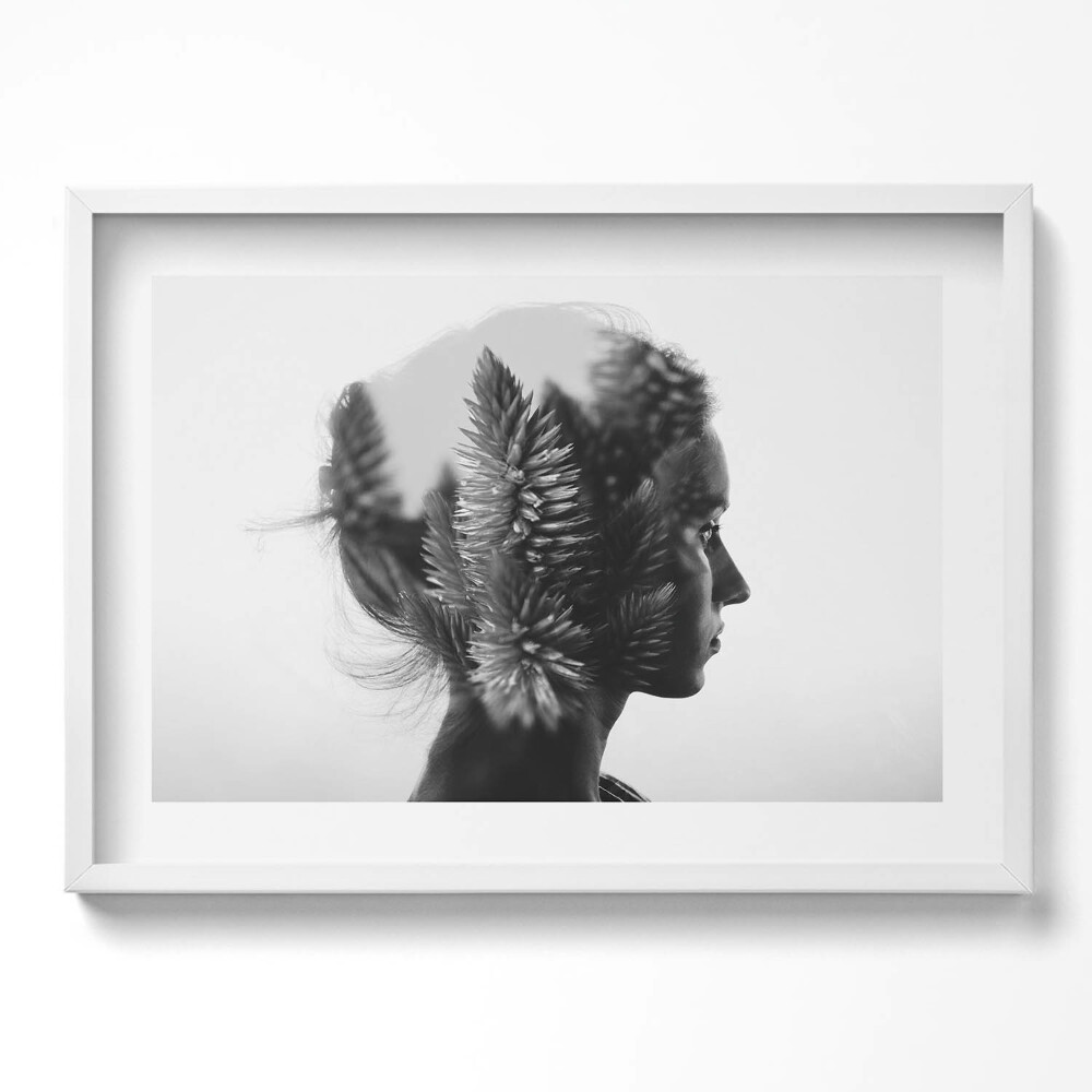 Tablou living cu rama excepţional Sensibilitatea și gândirea umană