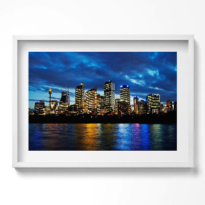 Tablou rama excepţional Plimbare de seară în Sydney