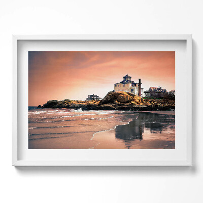 Tablou rama excepţional Coasta Sherman Cottage