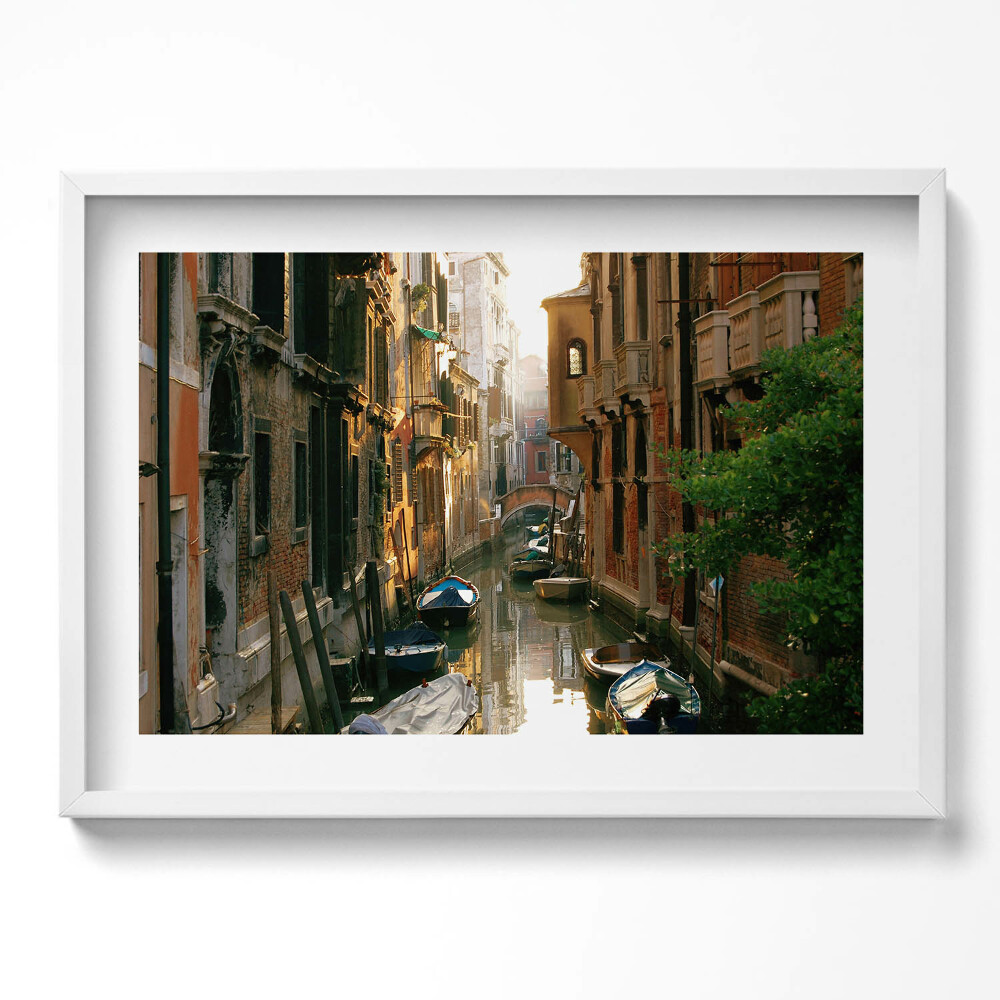 Tablou rama excepţional Romantismul Veneției Canalul Mare