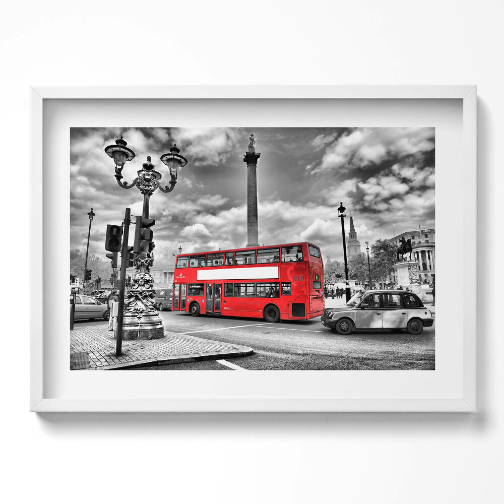Tablou rama excepţional Viața de zi cu zi în Londra