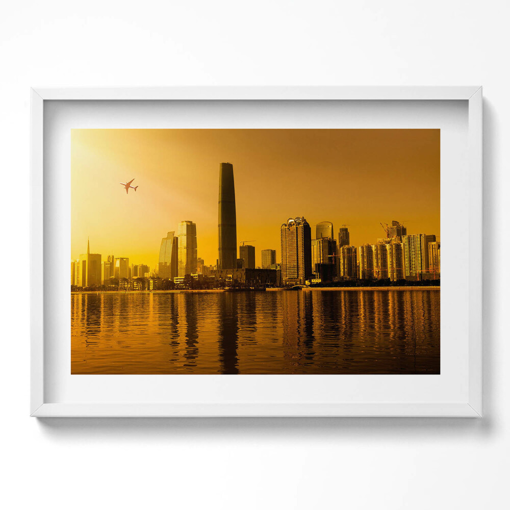 Tablou rama excepţional Râul Zhujiang China