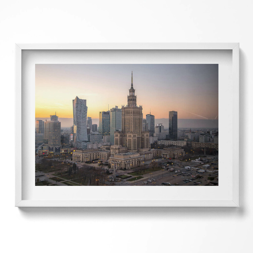 Tablou rama excepţional Palatul Culturii și Științei Varșovia