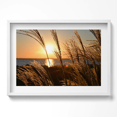 Tablou rama excepţional Grâul în ora de aur