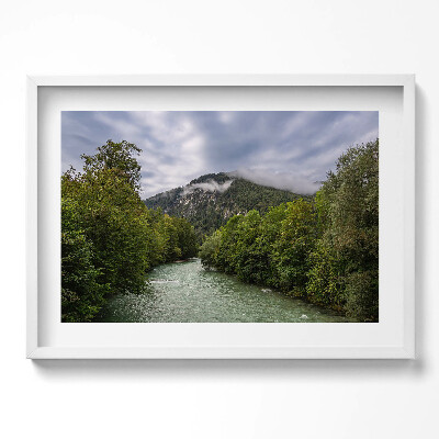 Tablou rama excepţional Peisaj montan Germania