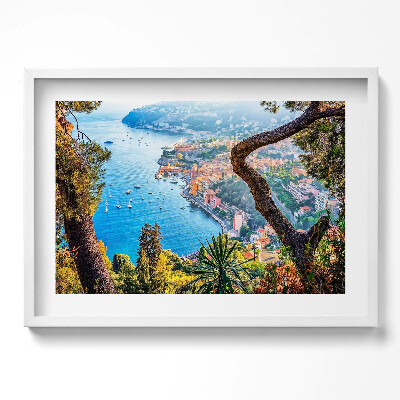 Tablou rama excepţional Satul Villefranche-sur-Mer