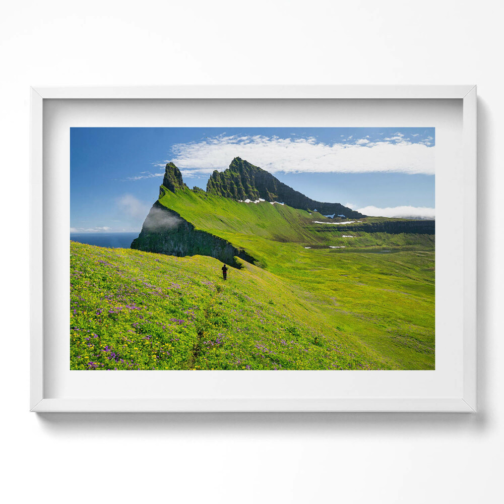 Tablou rama excepţional Rezervația Hornstrandir din Islanda