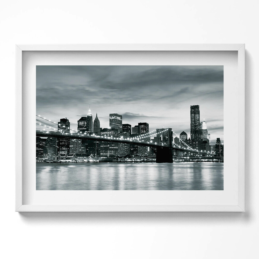 Tablou rama excepţional Podul Brooklyn - Noua Panoramă