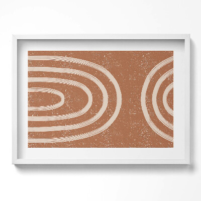 Tablou living cu rama excepţional Stilul boho minimalist