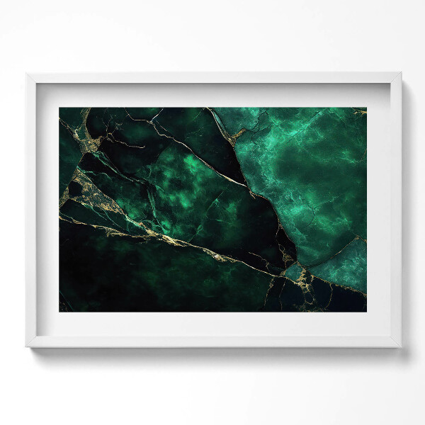 Tablou rama excepţional Textură de piatră glamour