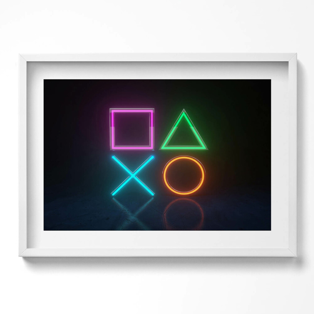 Tablou rama excepţional Simboluri ale jucătorilor - simboluri pe consola