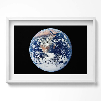 Tablou rama excepţional Pământul văzut din spațiu