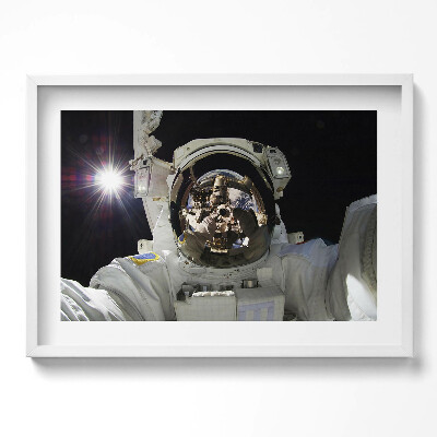 Tablou rama excepţional Astronautul în spațiul NASA